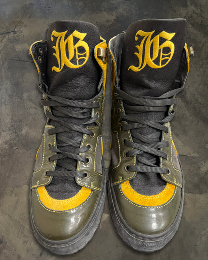 2000s JOHN GALLIANO HIGH TOP SHOES