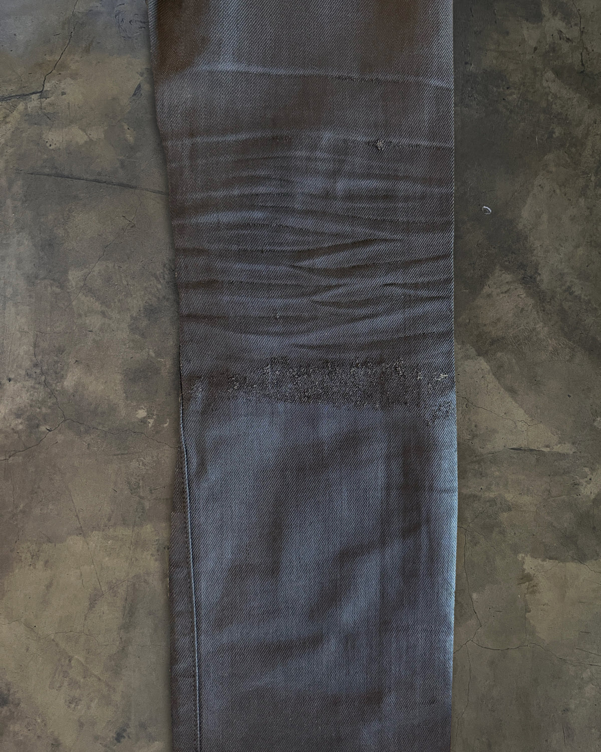 DIOR HOMME AW2008 "NIGHTFALL" WAXED DENIM