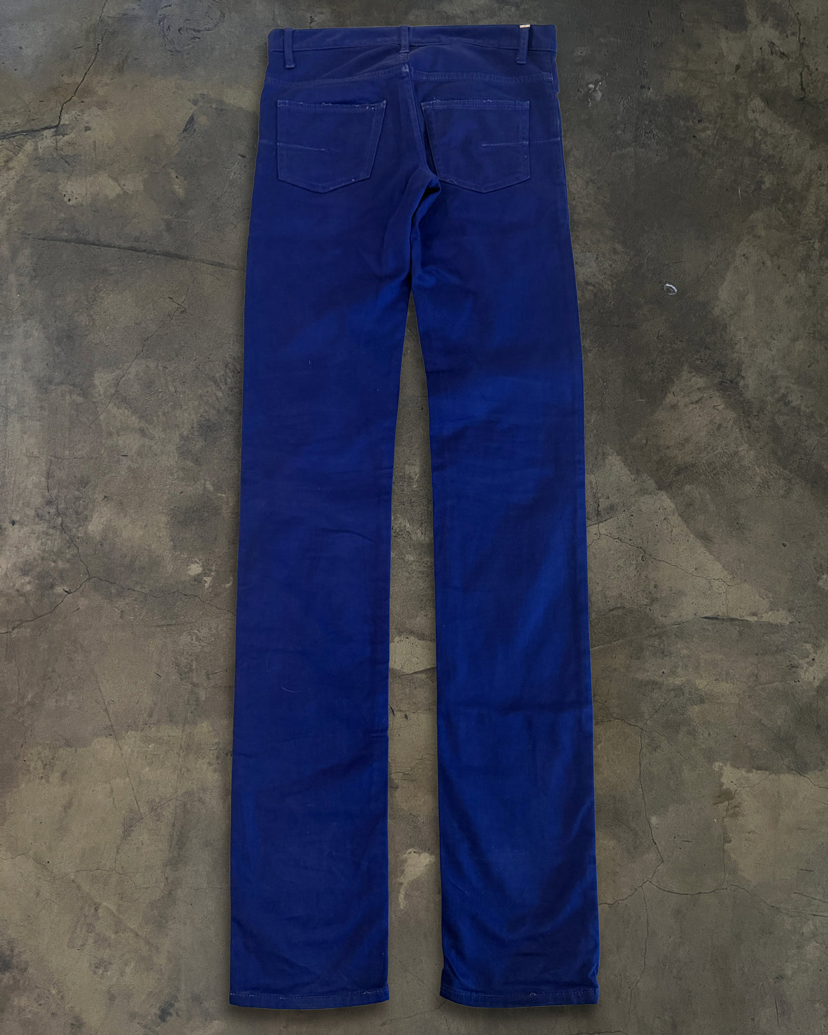 DIOR HOMME SS2009 PLANISPHERE BLUE DENIM