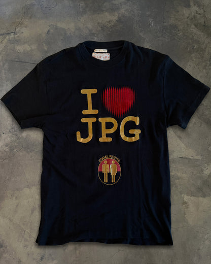 JEAN PAUL GAULTIER "I LOVE JPG" TEE