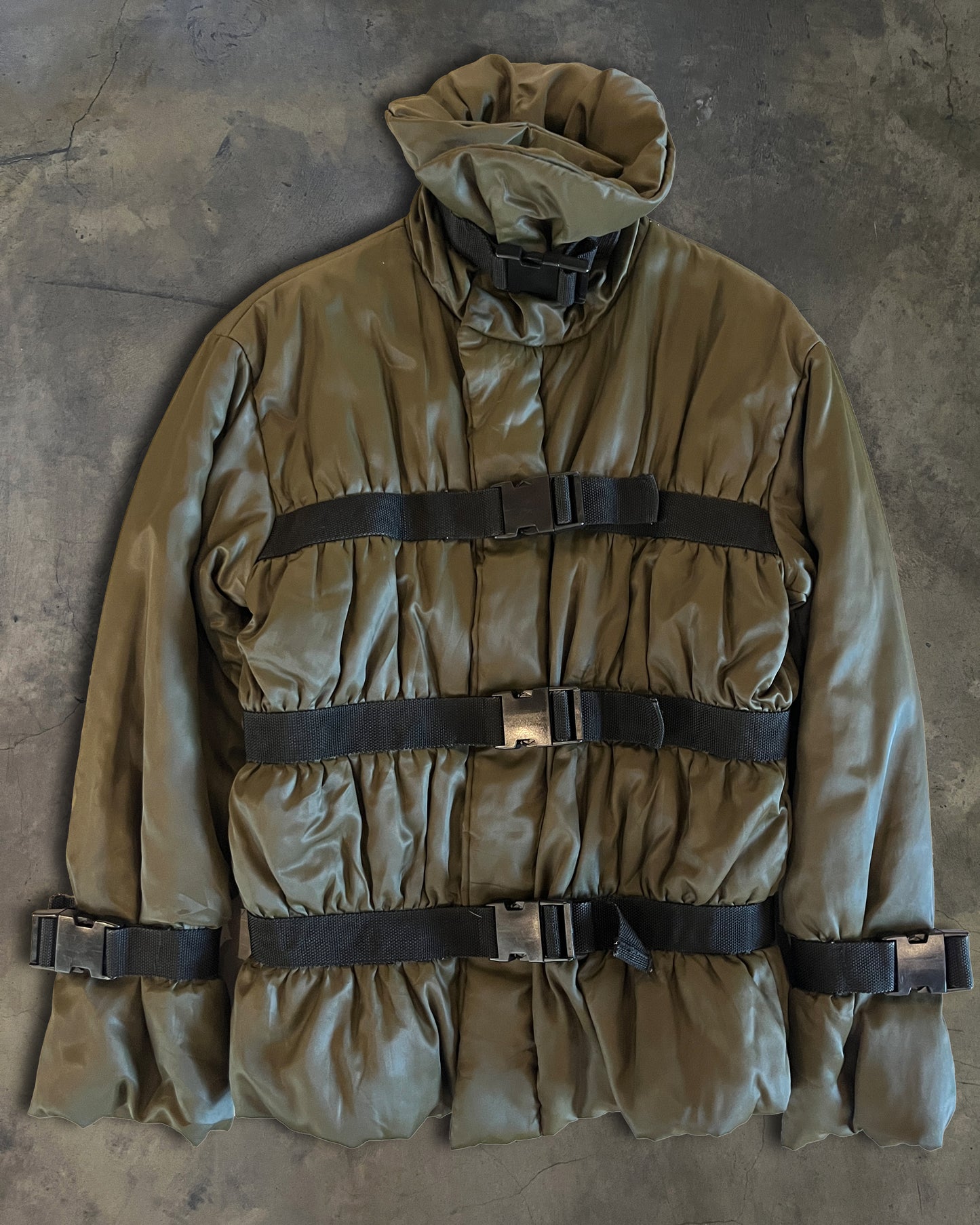 JEAN PAUL GAULTIER  AW2003 BONDAGE PUFFER