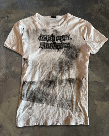JEAN PAUL GAULTIER SPRAY PAINT LOGO TEE