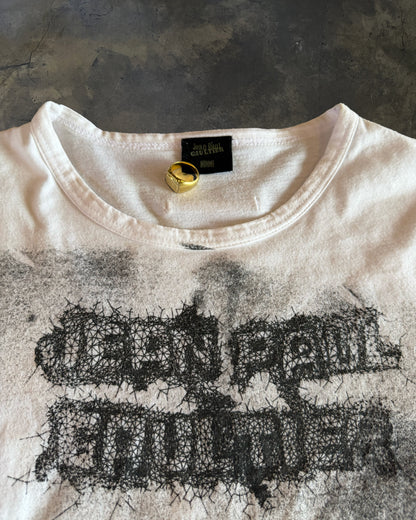 JEAN PAUL GAULTIER SPRAY PAINT LOGO TEE