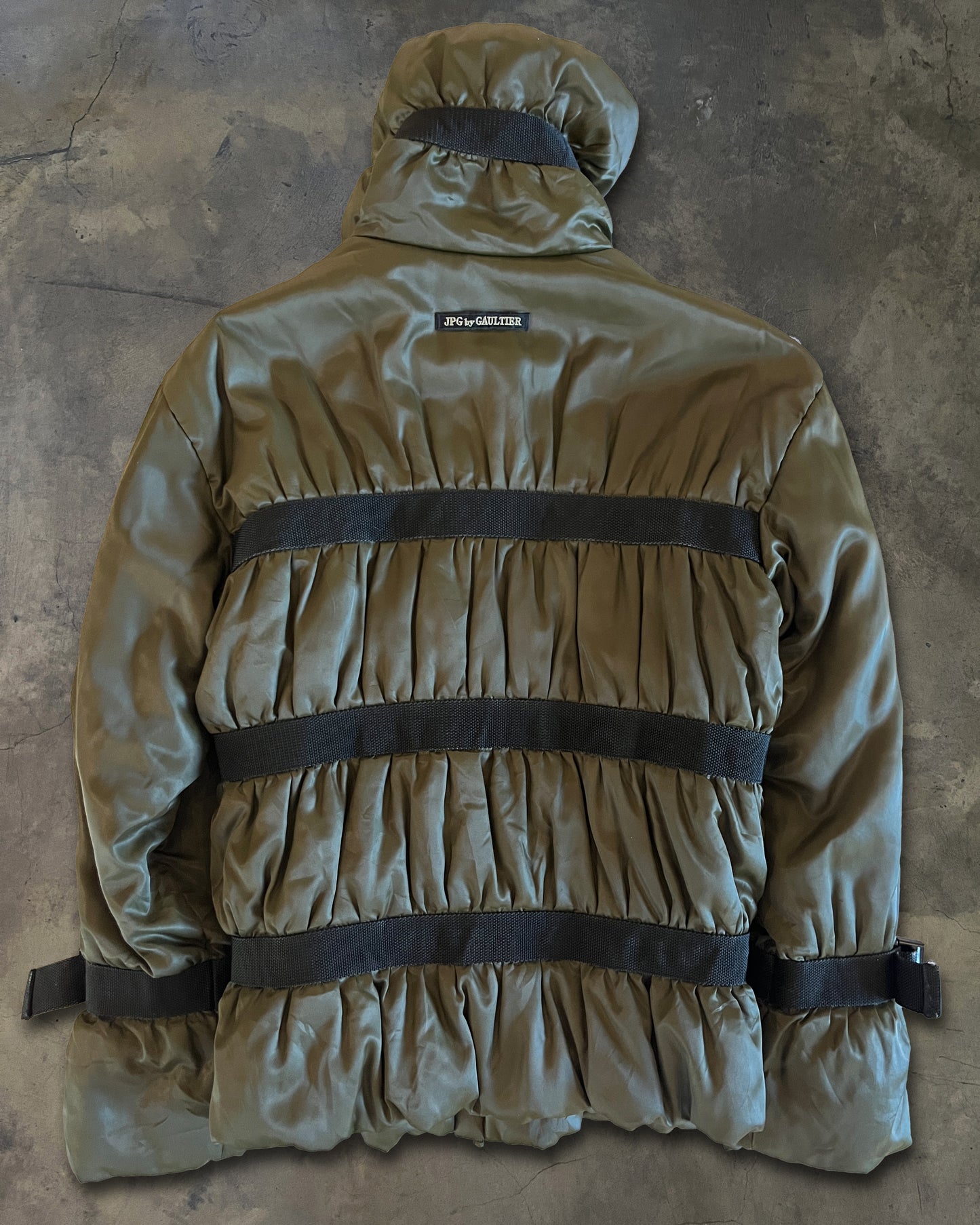 JEAN PAUL GAULTIER  AW2003 BONDAGE PUFFER