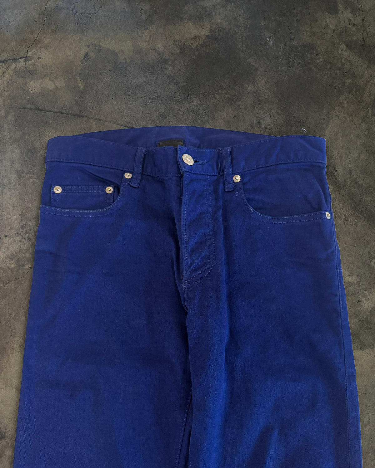 DIOR HOMME SS2009 PLANISPHERE BLUE DENIM
