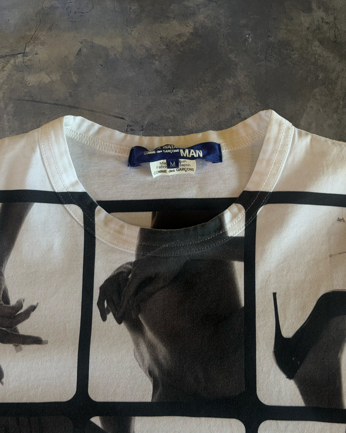 JUNYA WATANABE PLAYBOY GRID TEE