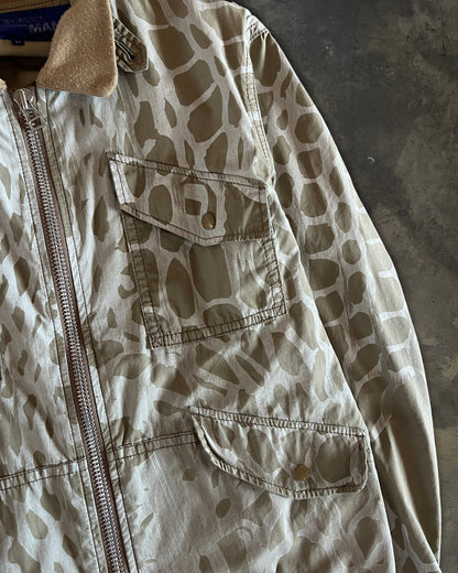 COMME DES GARCONS X JUNYA WATANABE AD2003 BARBED FENCE PRINT JACKET