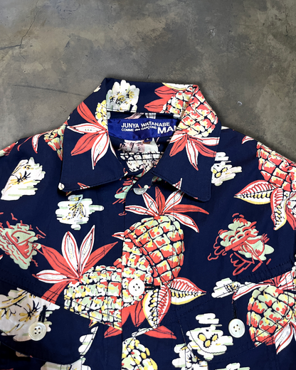 JUNYA WATANABE CDG SS2003 RUNWAY CROPPED HAWAIIAN SHIRT