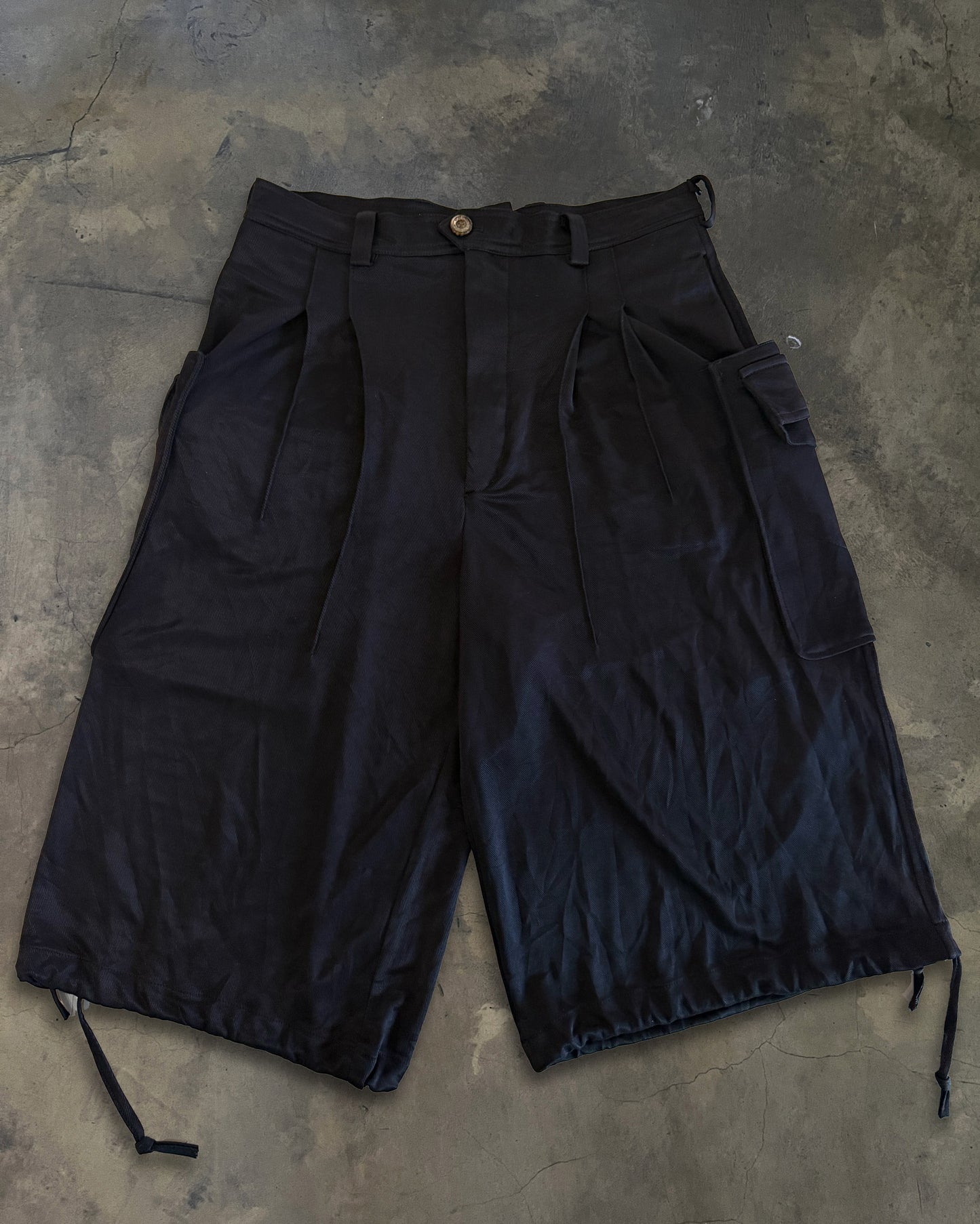 KIKO KOSTADINOV SS2023 KREUK WIDE SHORTS