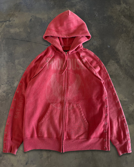LAD MUSICIAN AW2002 PROHOUSE RAGLAN ZIP UP HOODIE