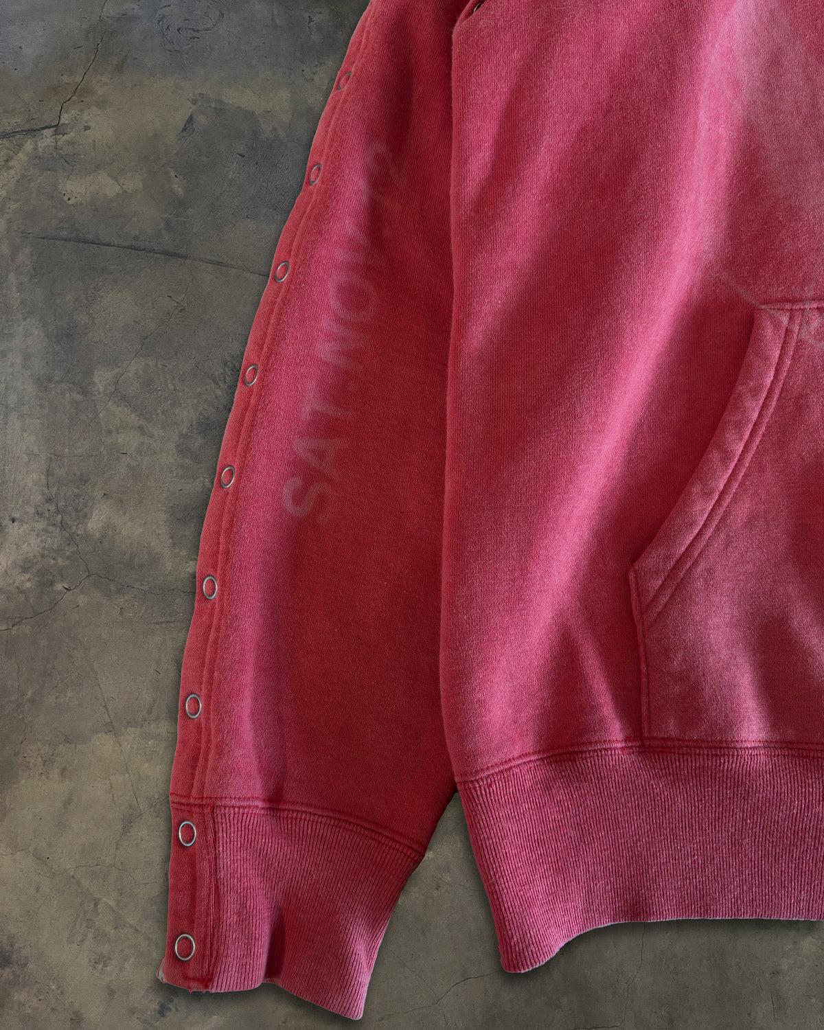 LAD MUSICIAN AW2002 PROHOUSE RAGLAN ZIP UP HOODIE