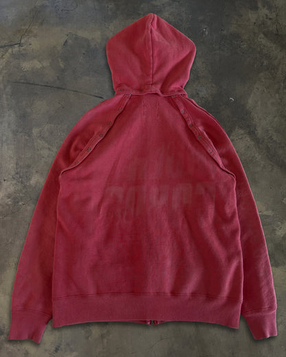 LAD MUSICIAN AW2002 PROHOUSE RAGLAN ZIP UP HOODIE