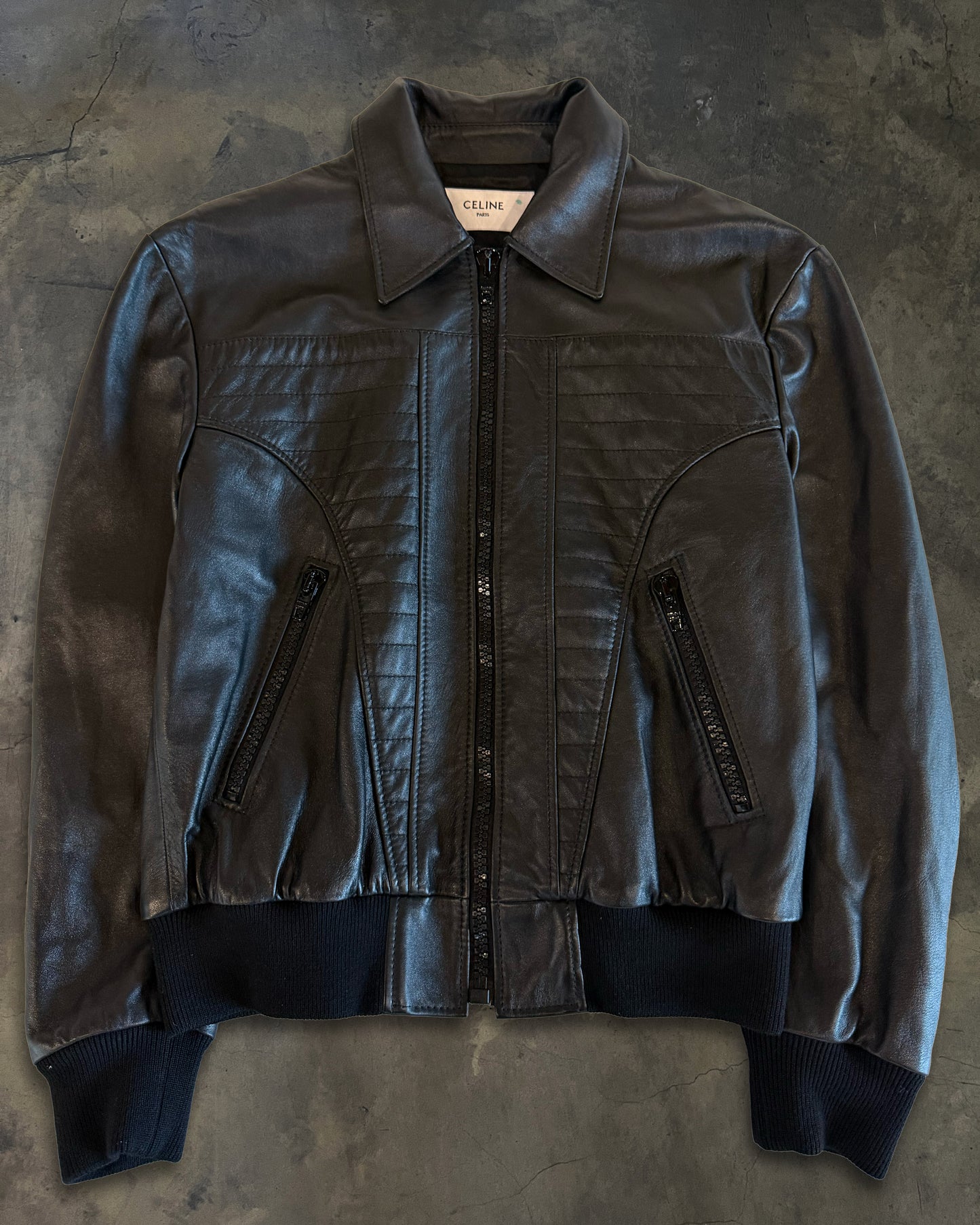 1/1 CELINE SS2022 LAMBSKIN BOMBER JACKET