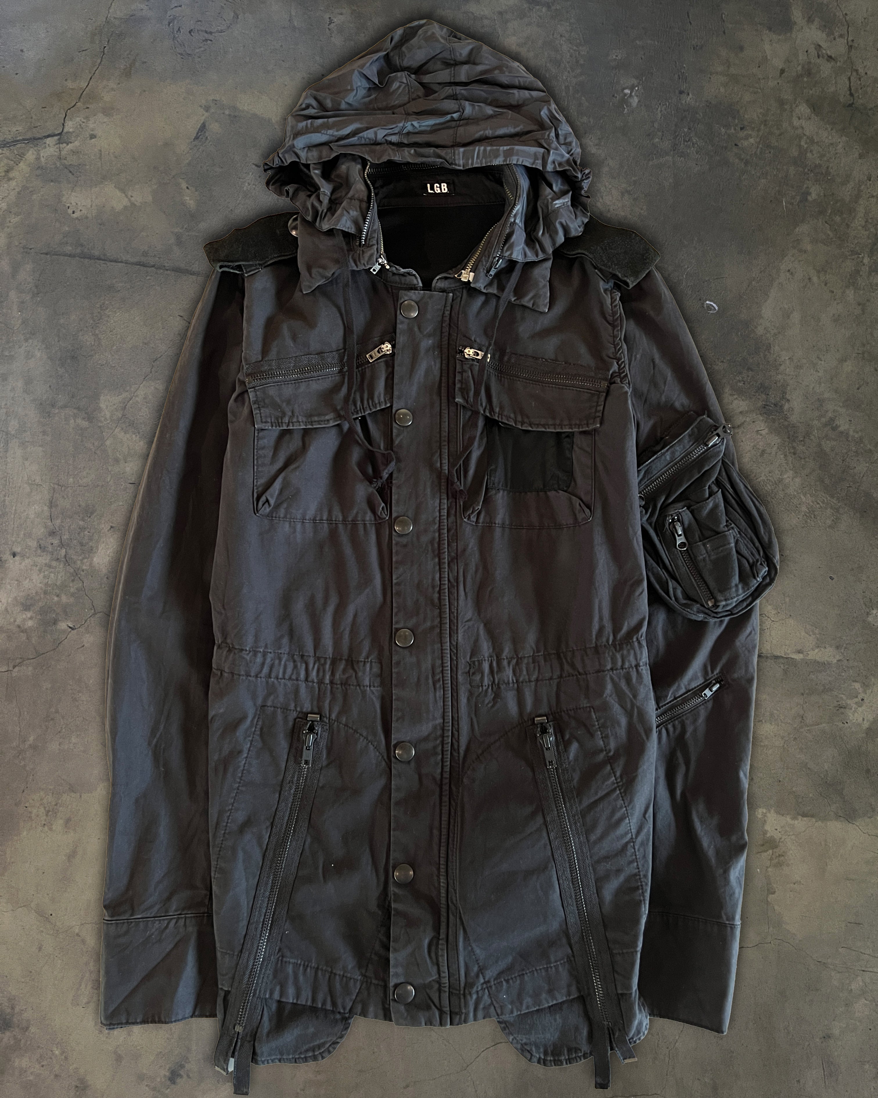 L.G.B OFFICER CARGO JACKET – glam archive