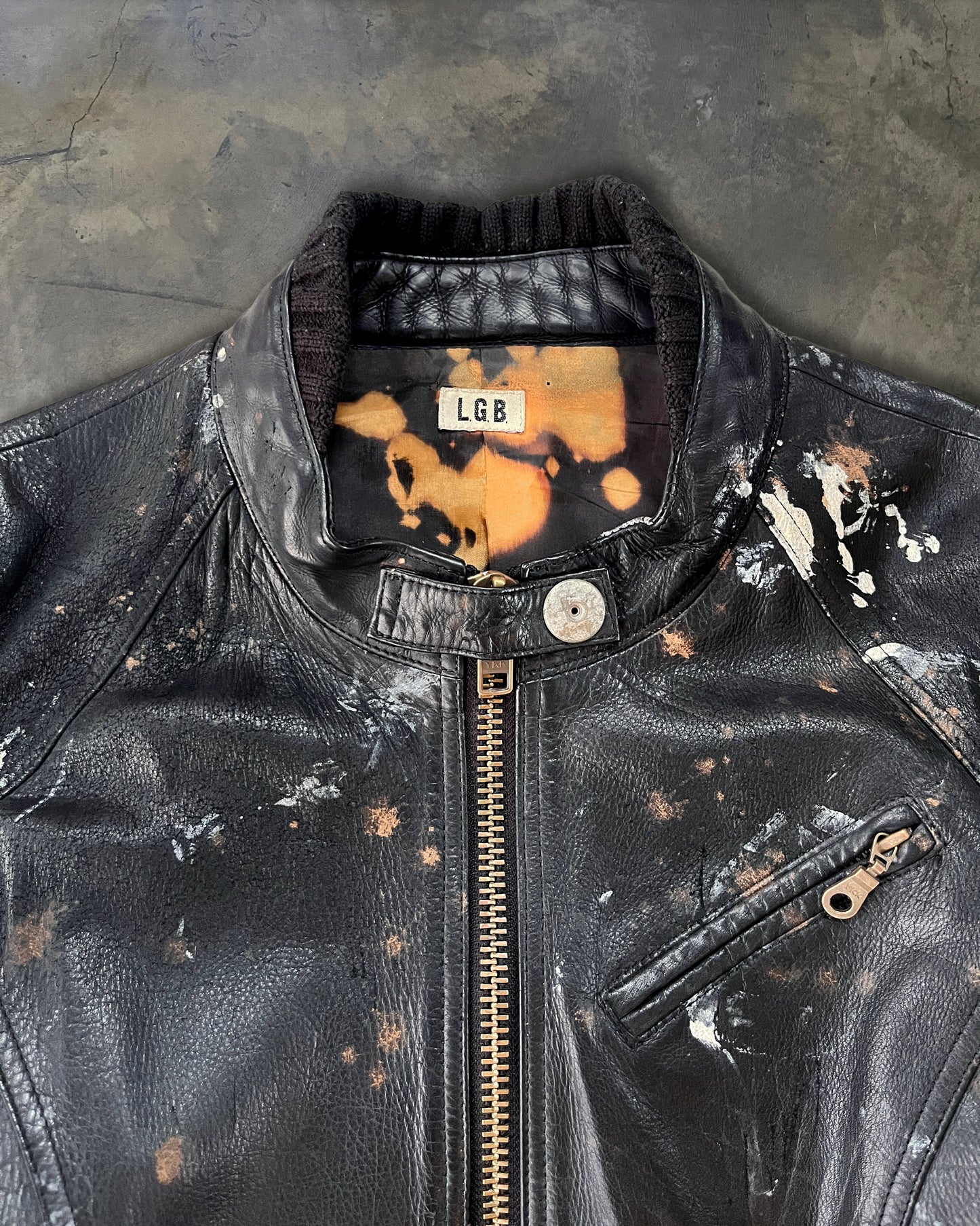 L.G.B CRASH BIKER JACKET