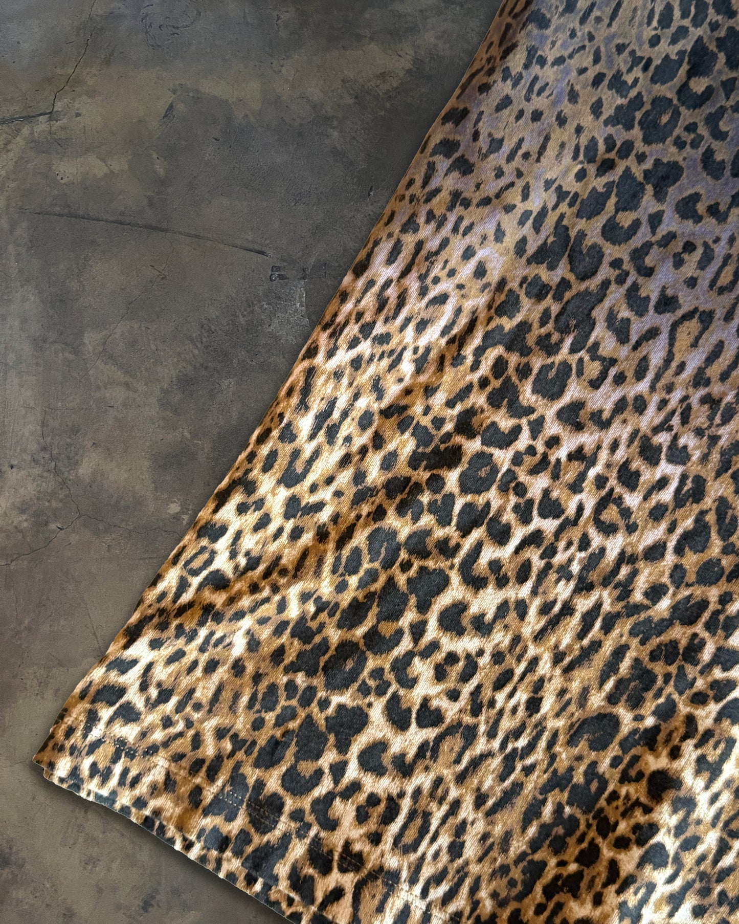SAINT LAURENT FW2020 ANIMALIER OMBRE TEE