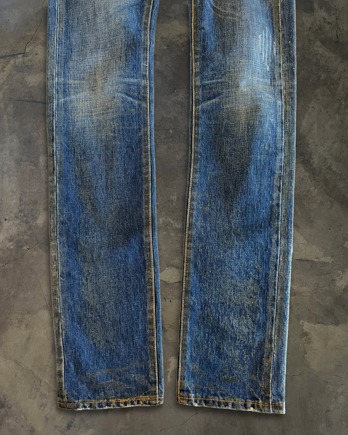 DIOR HOMME AW2006 LUSTER WAXED DENIM
