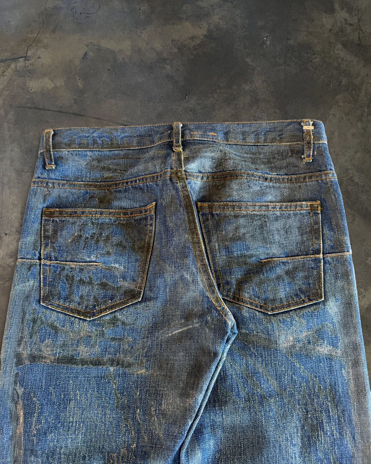DIOR HOMME AW2006 LUSTER WAXED DENIM