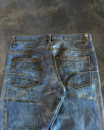 DIOR HOMME AW2006 LUSTER WAXED DENIM