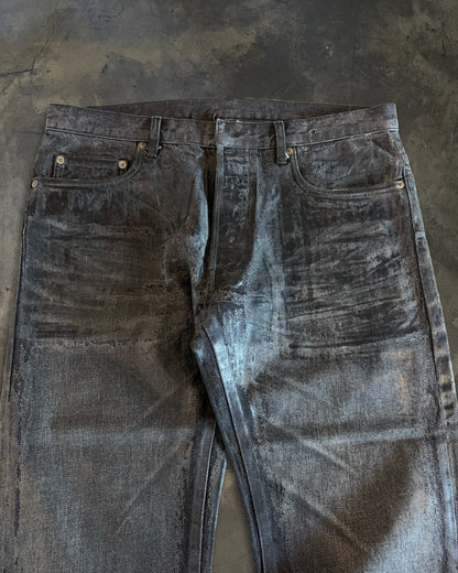 DIOR HOMME AW2008 "LUMIERE DU NORD" LUSTER WAXED DENIM
