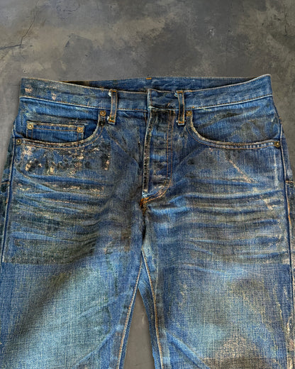 DIOR HOMME AW2006 "THESE GREY DAYS" LUSTER WAXED DENIM
