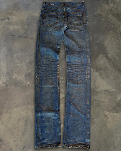 DIOR HOMME AW2006 "THESE GREY DAYS" LUSTER WAXED DENIM