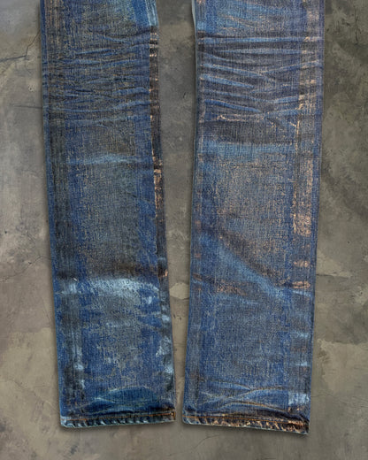DIOR HOMME AW2006 "THESE GREY DAYS" LUSTER WAXED DENIM