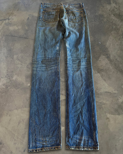 DIOR HOMME AW2006 "THESE GREY DAYS" LUSTER WAXED DENIM