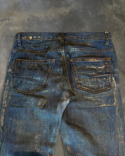 DIOR HOMME AW2006 "THESE GREY DAYS" LUSTER WAXED DENIM
