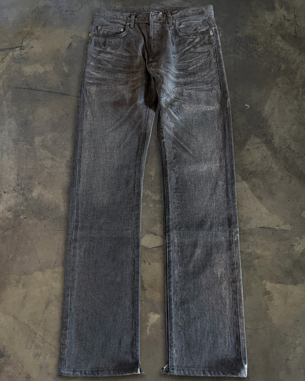 DIOR HOMME AW2007 "NAVIGATE" LUSTER WAXED DENIM