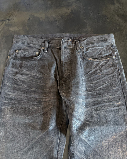 DIOR HOMME AW2007 "NAVIGATE" LUSTER WAXED DENIM