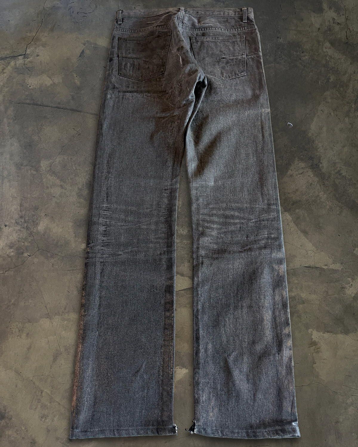 DIOR HOMME AW2007 "NAVIGATE" LUSTER WAXED DENIM