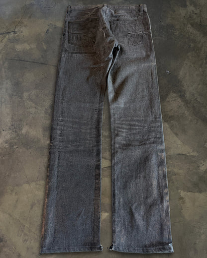 DIOR HOMME AW2007 "NAVIGATE" LUSTER WAXED DENIM