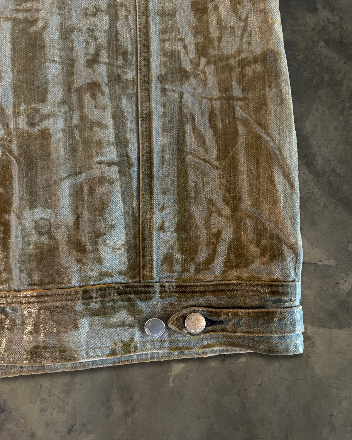 DIOR HOMME AW2003 "LUSTER" WAXED VEST