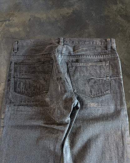 DIOR HOMME AW2007 "NAVIGATE" LUSTER WAXED DENIM