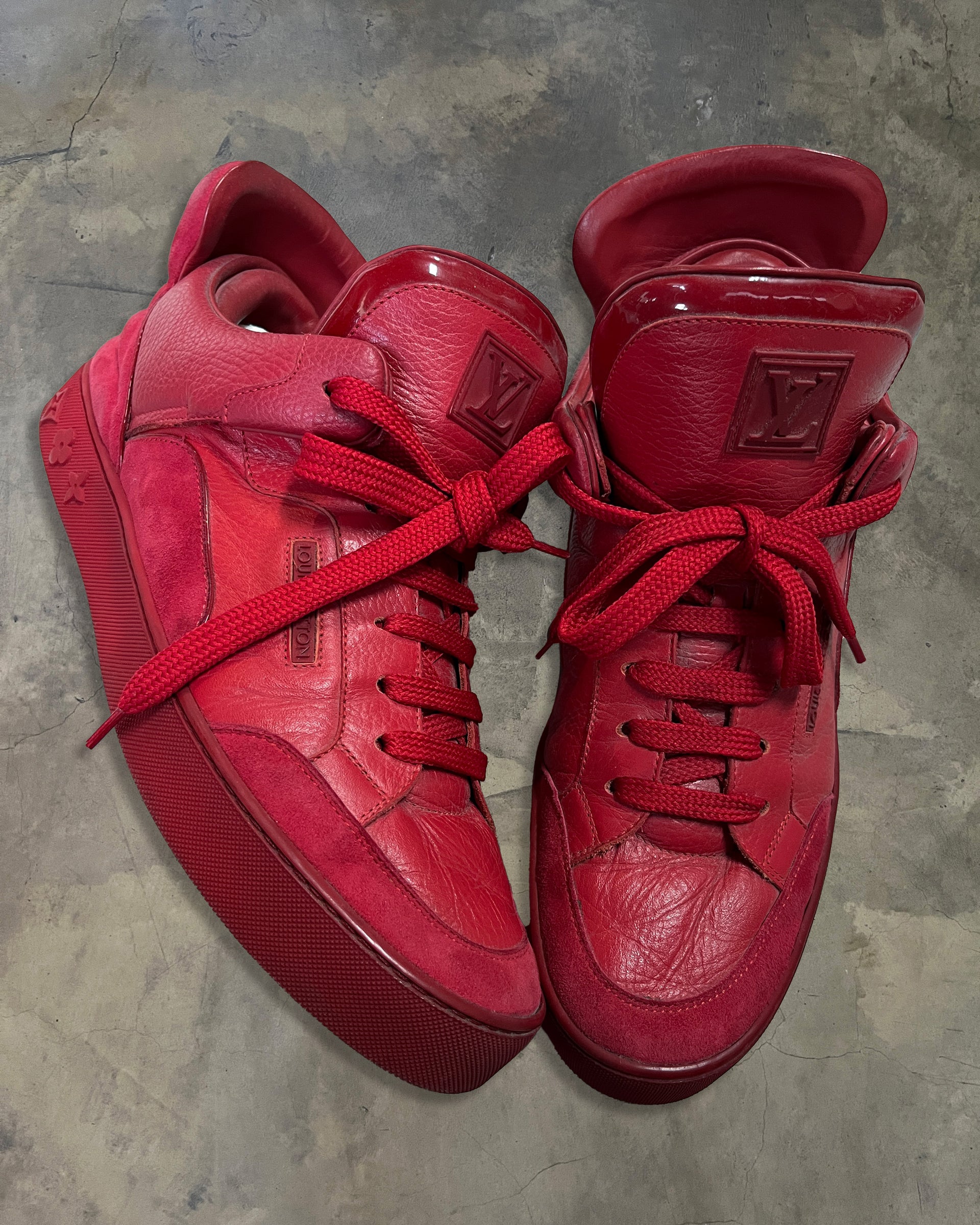 Shoes Louis Vuitton Per Kanye West LOUIS VUITTON DON RED