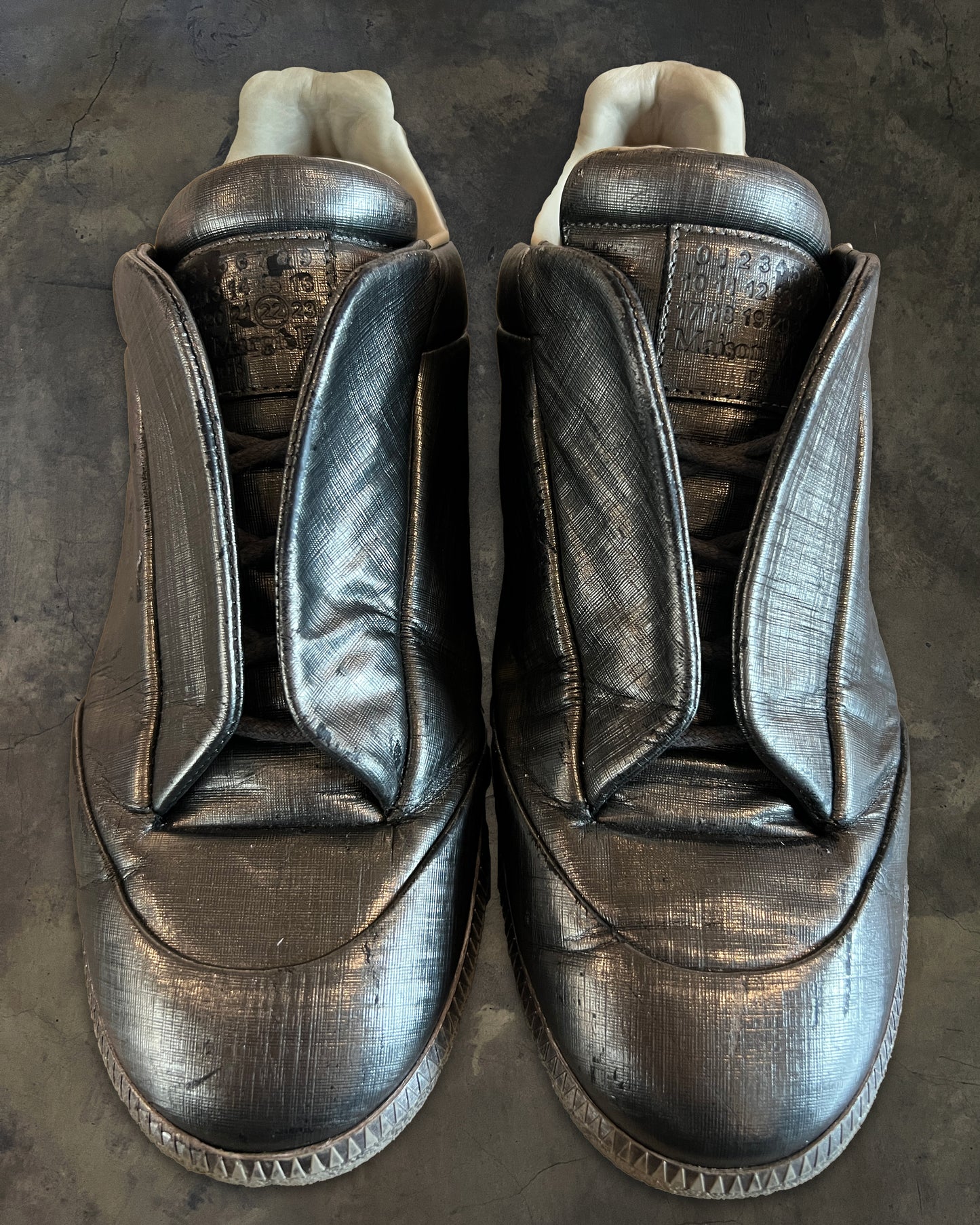 MAISON MARGIELA METALLIC FUTURE LOW