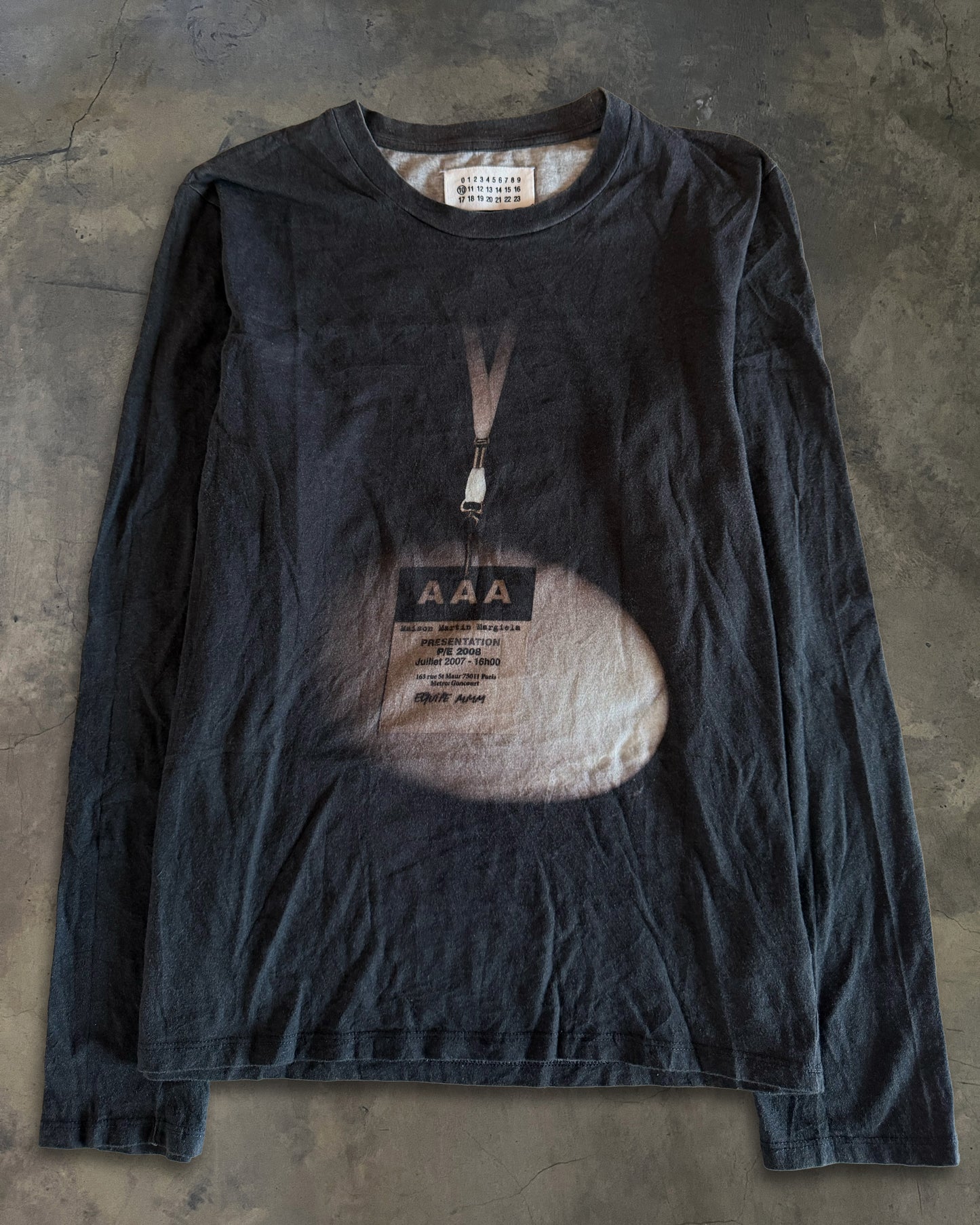 MAISON MARGIELA SS2008 AAA LONG SLEEVE