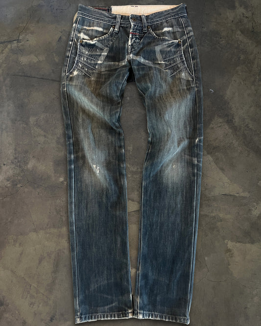 MARITHÉ FRANÇOIS GIRBAUD STAR BACK DENIM