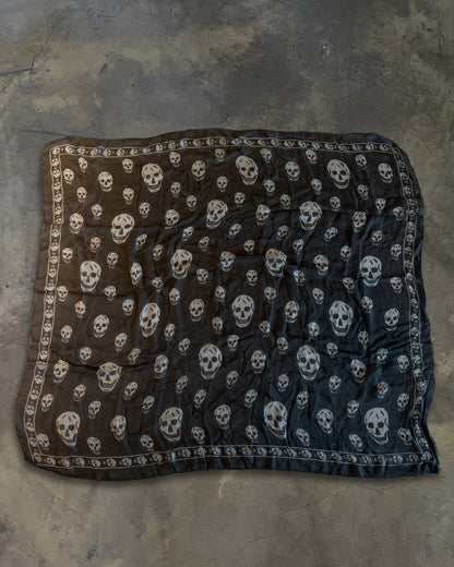 ALEXANDER MCQUEEN CLASSIC SKULL SCARF