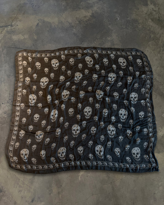ALEXANDER MCQUEEN CLASSIC SKULL SCARF