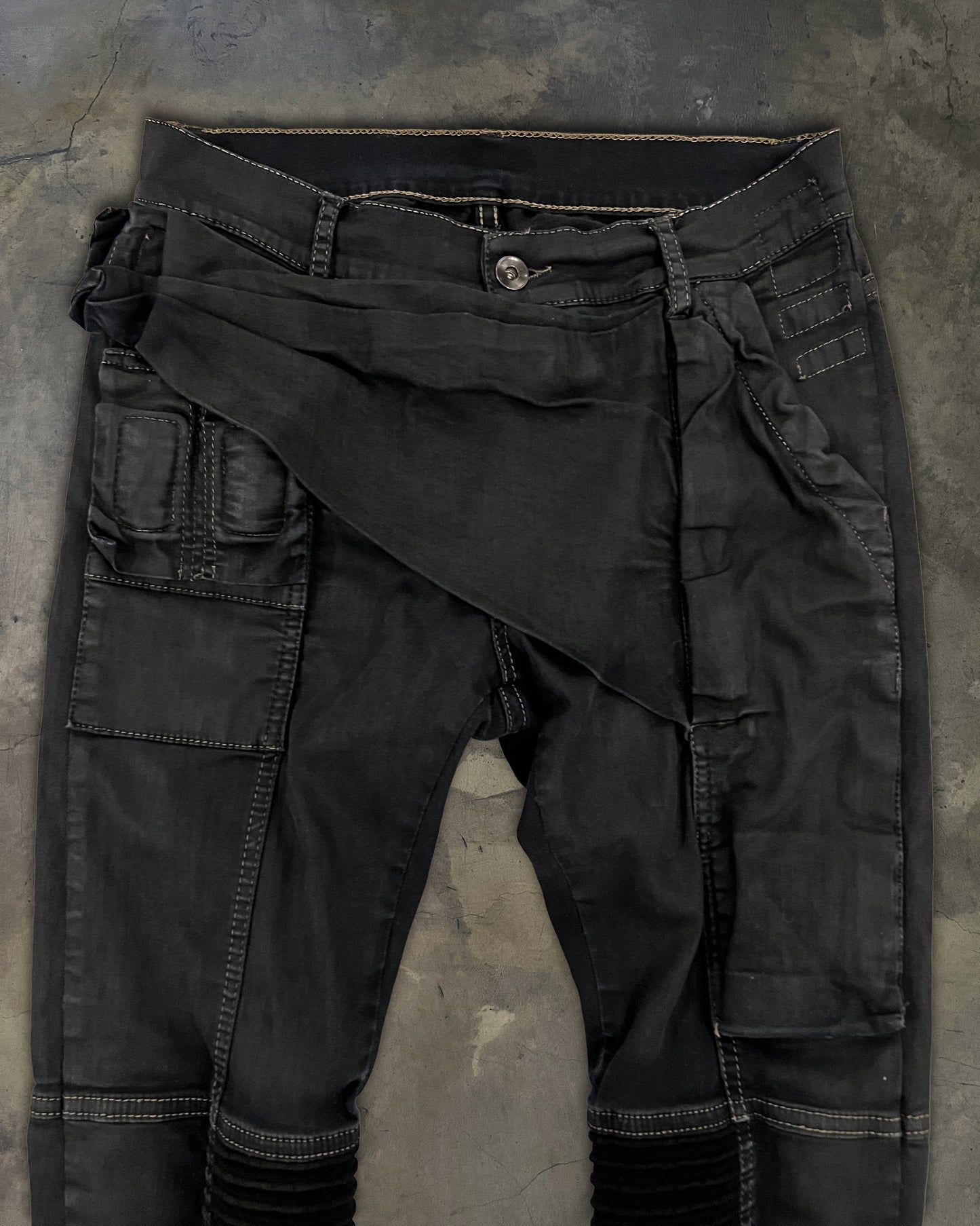 RICK OWENS DRKSHDW FW2016 "MASTODON" MEMPHIS DENIM