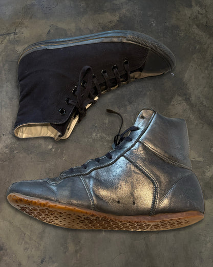 MAISON MIHARA YASUHIRO TWO TONE HIGH TOPS