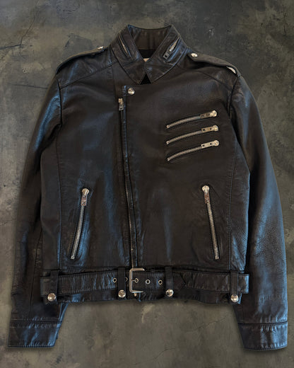 1/1 CELINE SS2022 MULTI ZIP MOTO JACKET