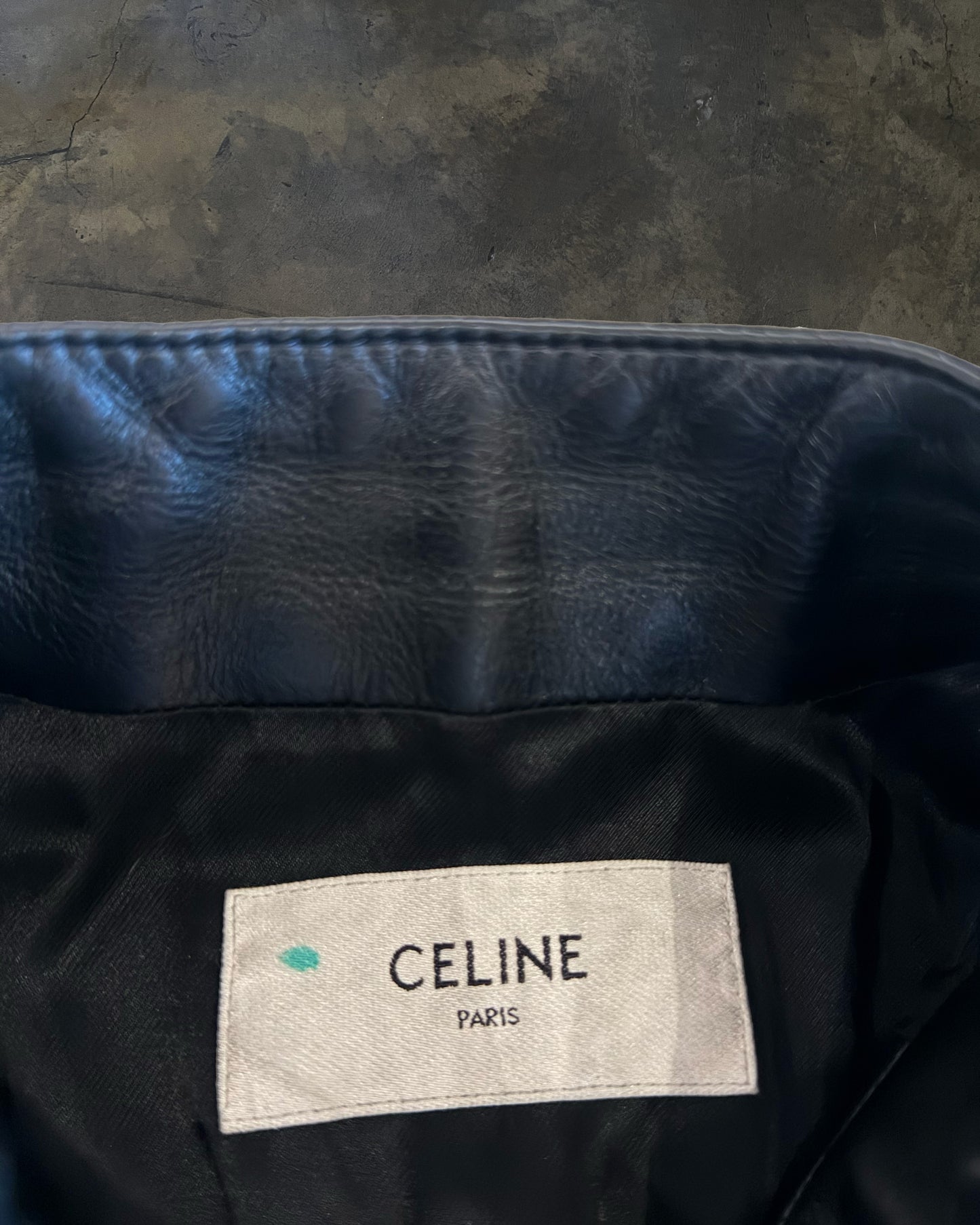 1/1 CELINE SS2022 MULTI ZIP MOTO JACKET