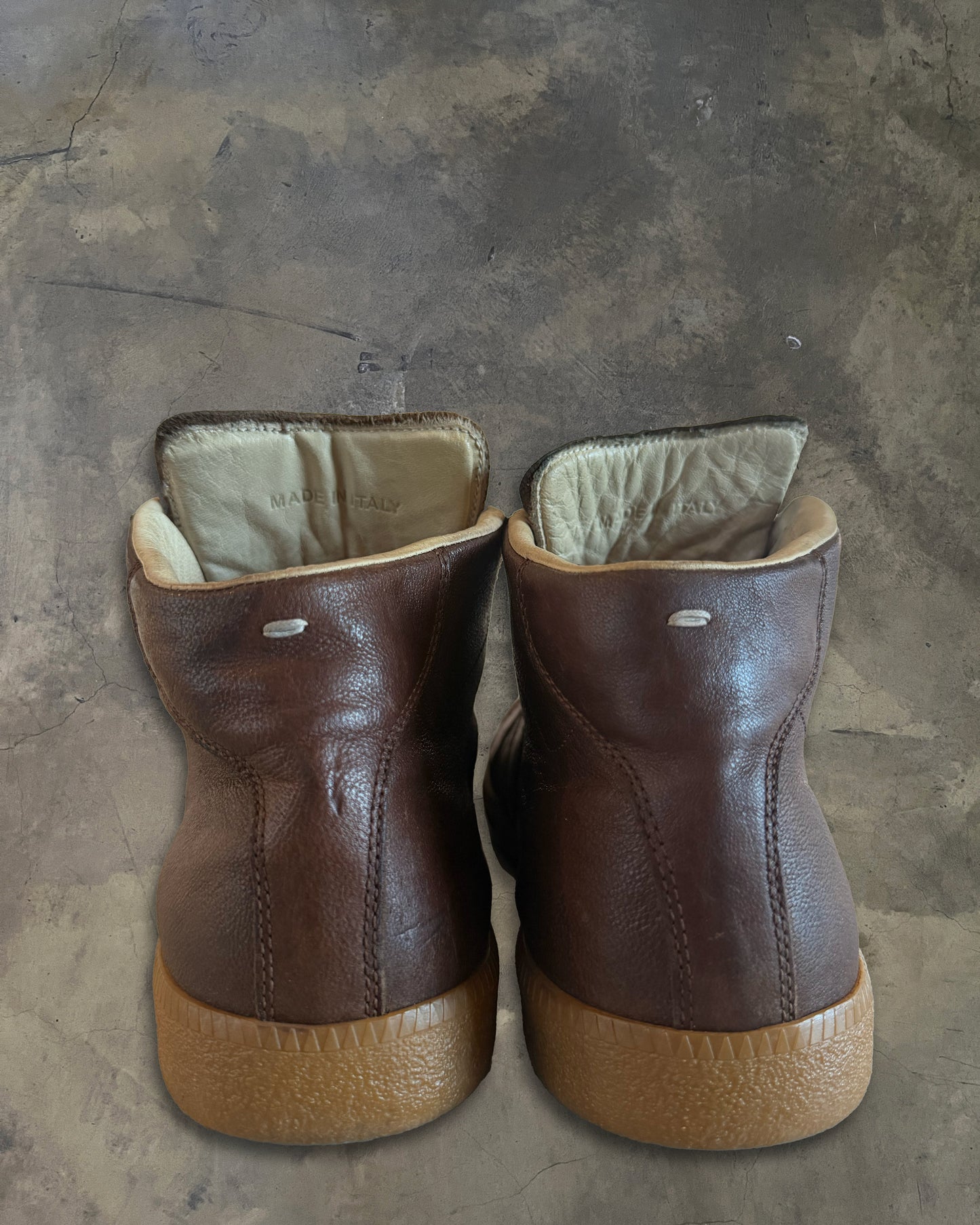 MAISON MARTIN MARGIELA FW2012 HIGH TOP GATS 44