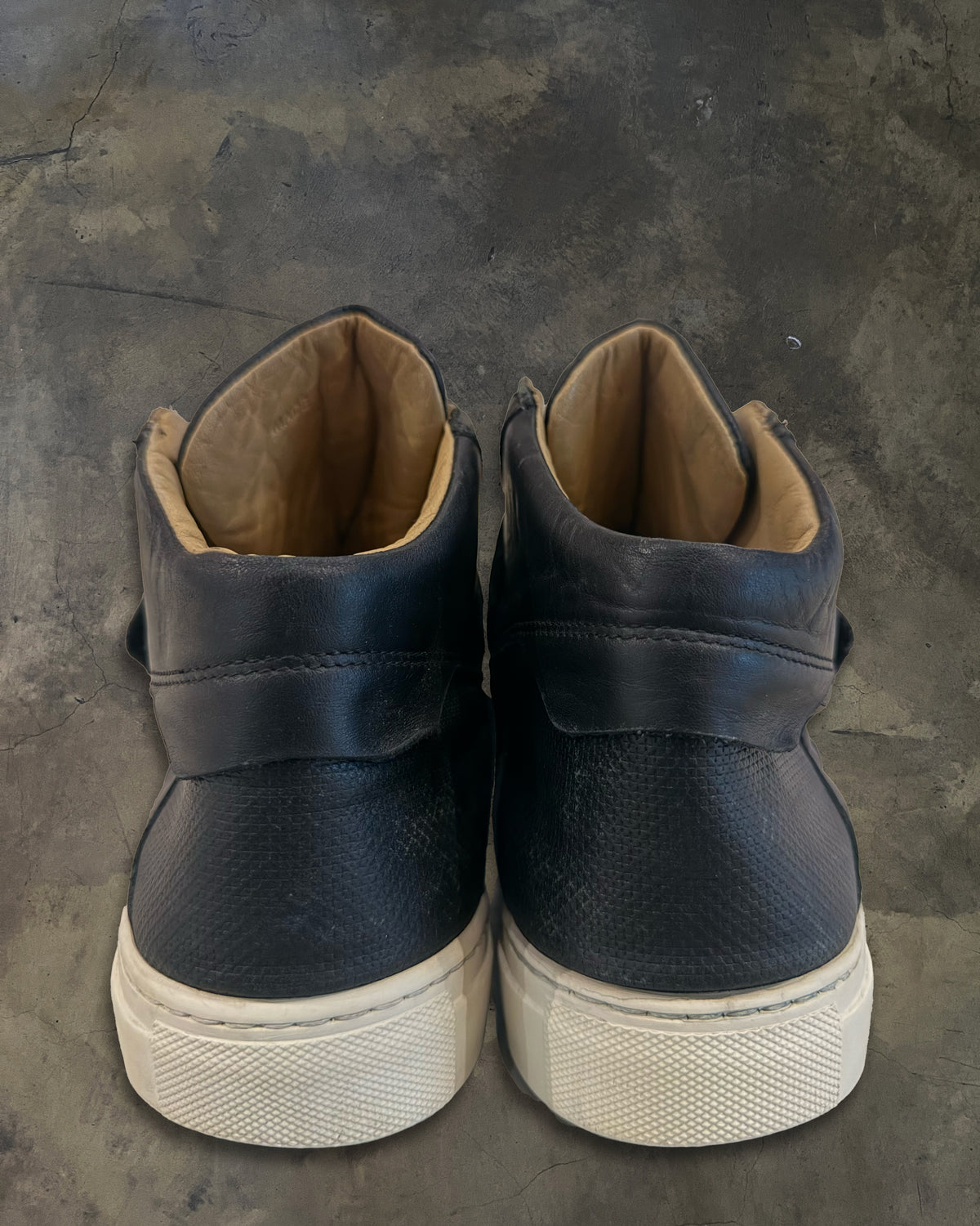 MM6 MAISON MARGIELA DOUBLE STRAP MID TOP SNEAKERS