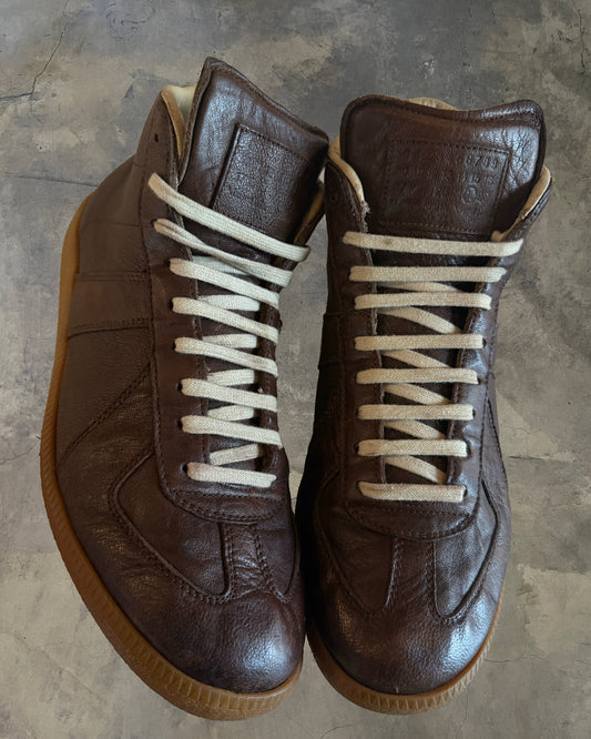 MAISON MARTIN MARGIELA HIGH TOP GATS 44