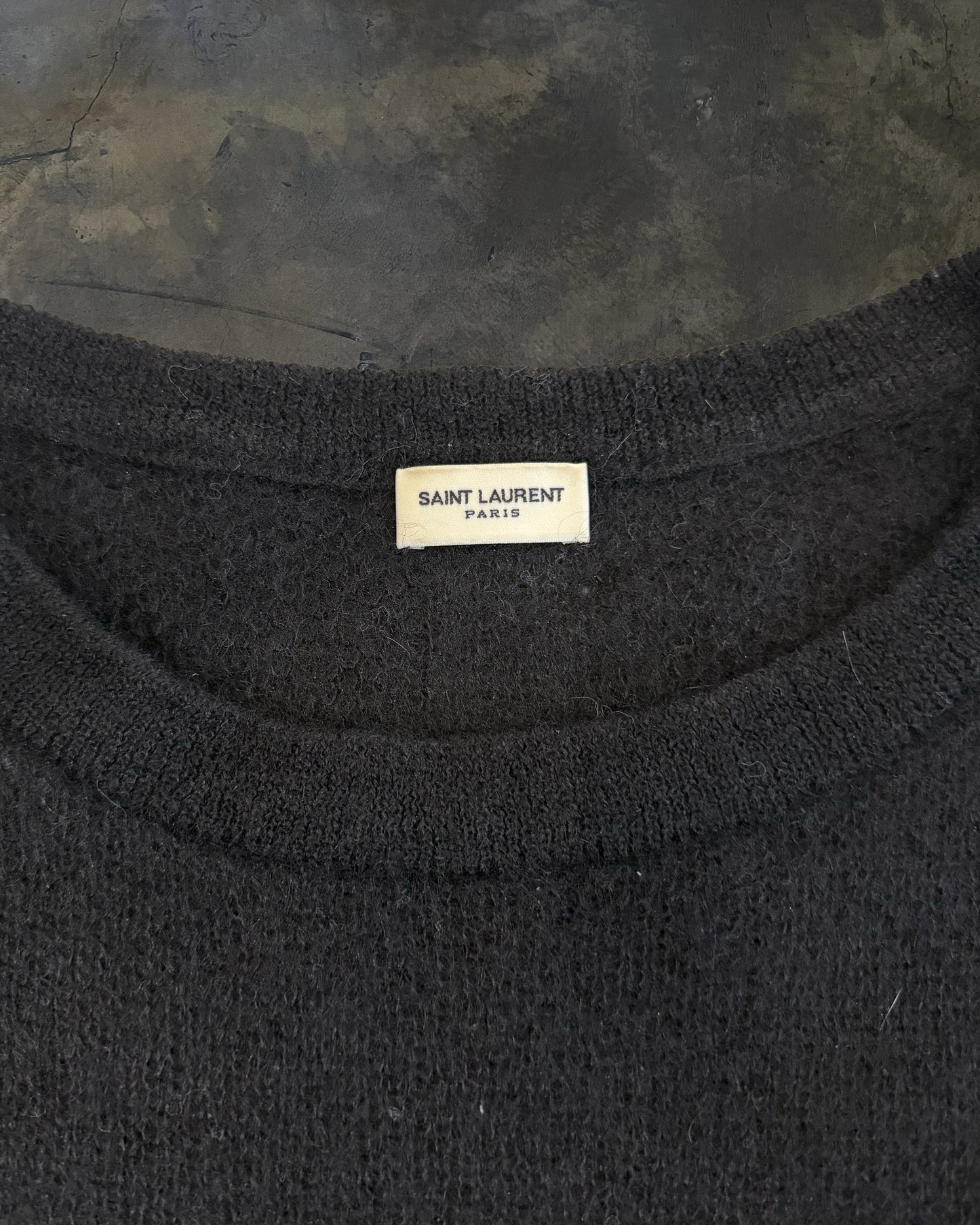 SAINT LAURENT FW2013 MOHAIR SWEATER