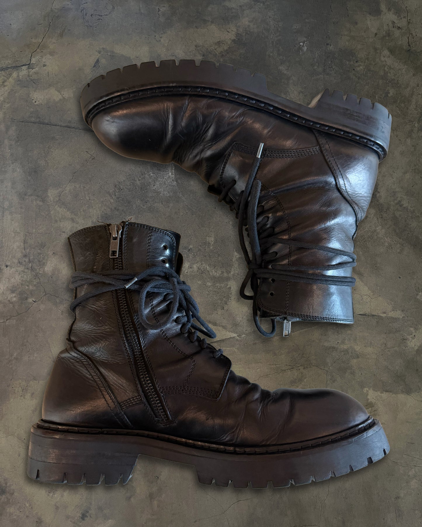 ANN DEMULEMEESTER ALEC ANKLE BOOTS